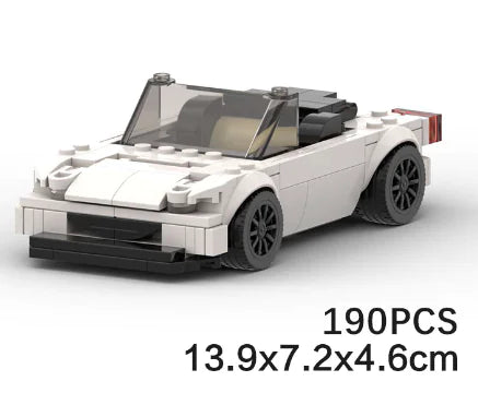 Cars Building Blocks Bricks Set