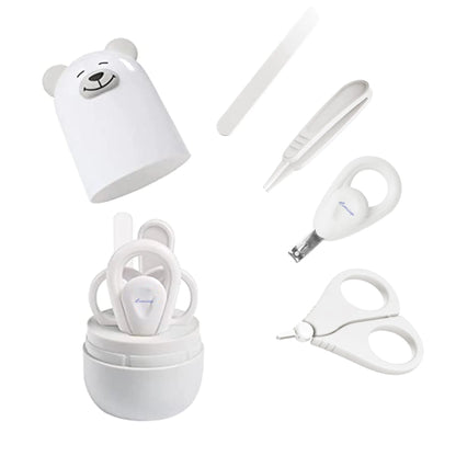 Baby nail clippers set baby manicure set and pedicure set with cute case. Baby grooming gift set for newborns infants and toddlers