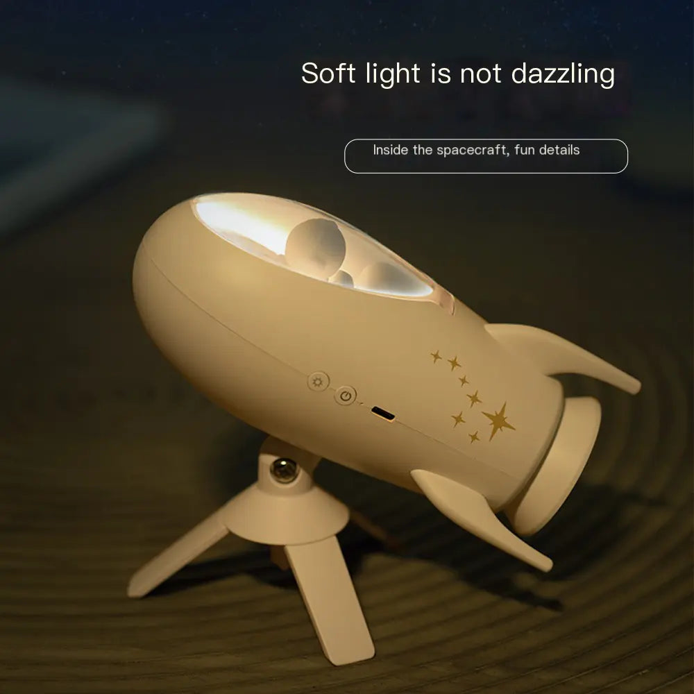 Creative Rocket Bluetooth Speaker with Night Light