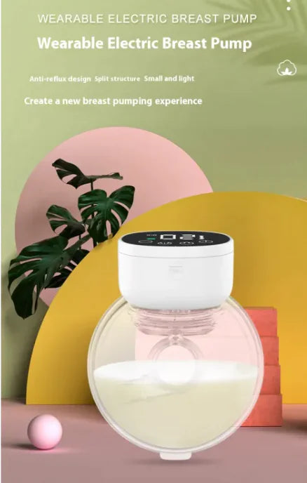 Milk Mate Smart Breast Pump - Wearable Electric Smart Invisible Anti-Backflow Breast Milk Collector