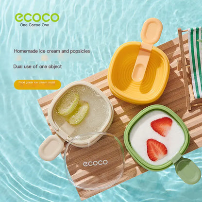 Silicone Ice Cream Molds for Homemade Popsicles