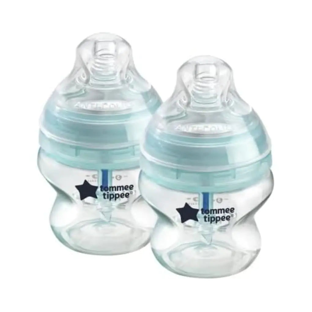 Tommee Tippee Closer to Nature 150 ml/ 5fl oz Feeding Bottles (Pack of 2)
