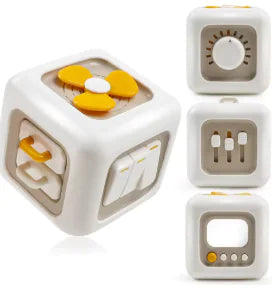 Hexahedral Busy Ball Cube Finger Toy Puzzle