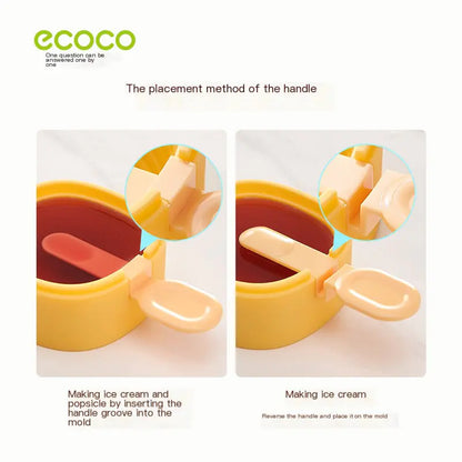 Silicone Ice Cream Molds for Homemade Popsicles
