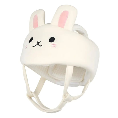 Baby Helmet for Crawling Walking – Soft and Lightweight Baby Head Protector with Adjustable Straps 360° Protection for Toddlers Cute Bunny Ears Design Perfect Baby Fall Back Head Protector