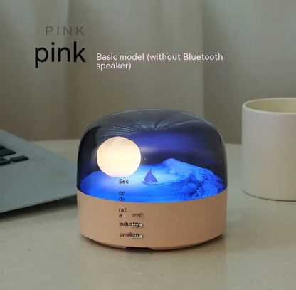 Crescent Bluetooth Night Light Speaker
