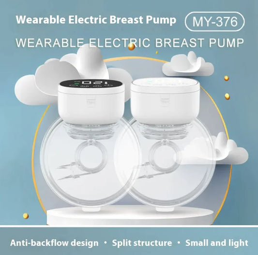 Milk Mate Smart Breast Pump - Wearable Electric Smart Invisible Anti-Backflow Breast Milk Collector